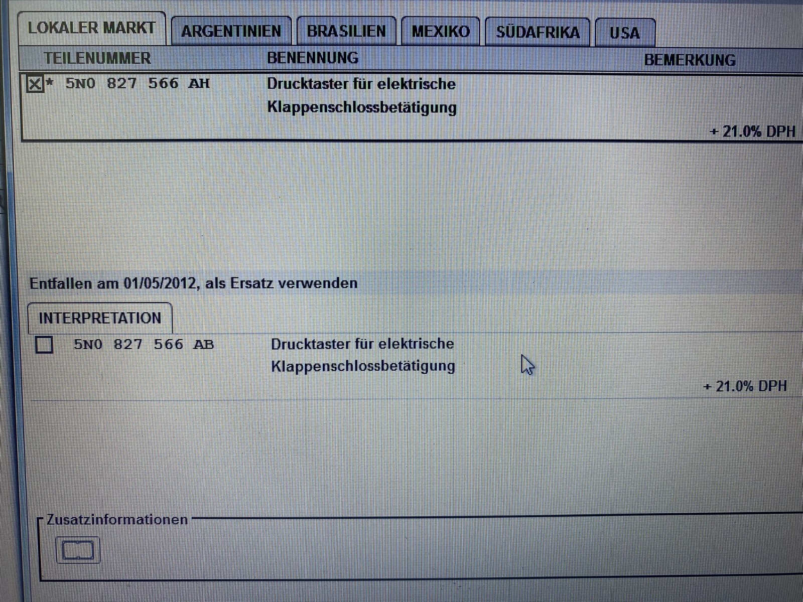 VW TIGUAN 2008 - 2011 RÜCKFAHRKAMERA EINPARKHILFE 5N0980551 ORIGINAL NEU!! - Obrázek 8