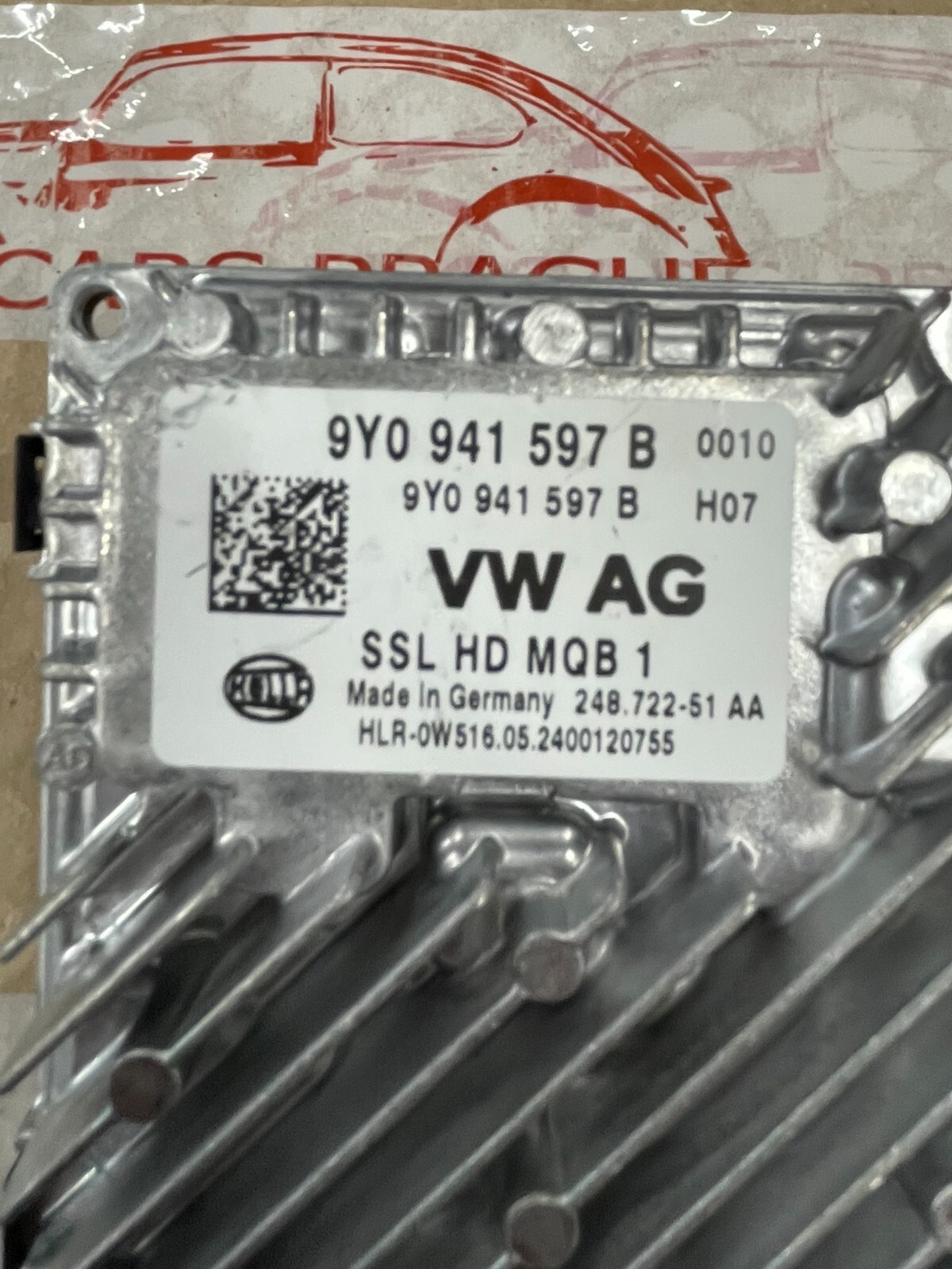 VW TIGUAN 2024 SCHEINWERFER STEUERGERÄT 9Y0941597B DEMONT VOM TEST WAGEN ORIG VW - Obrázek 3