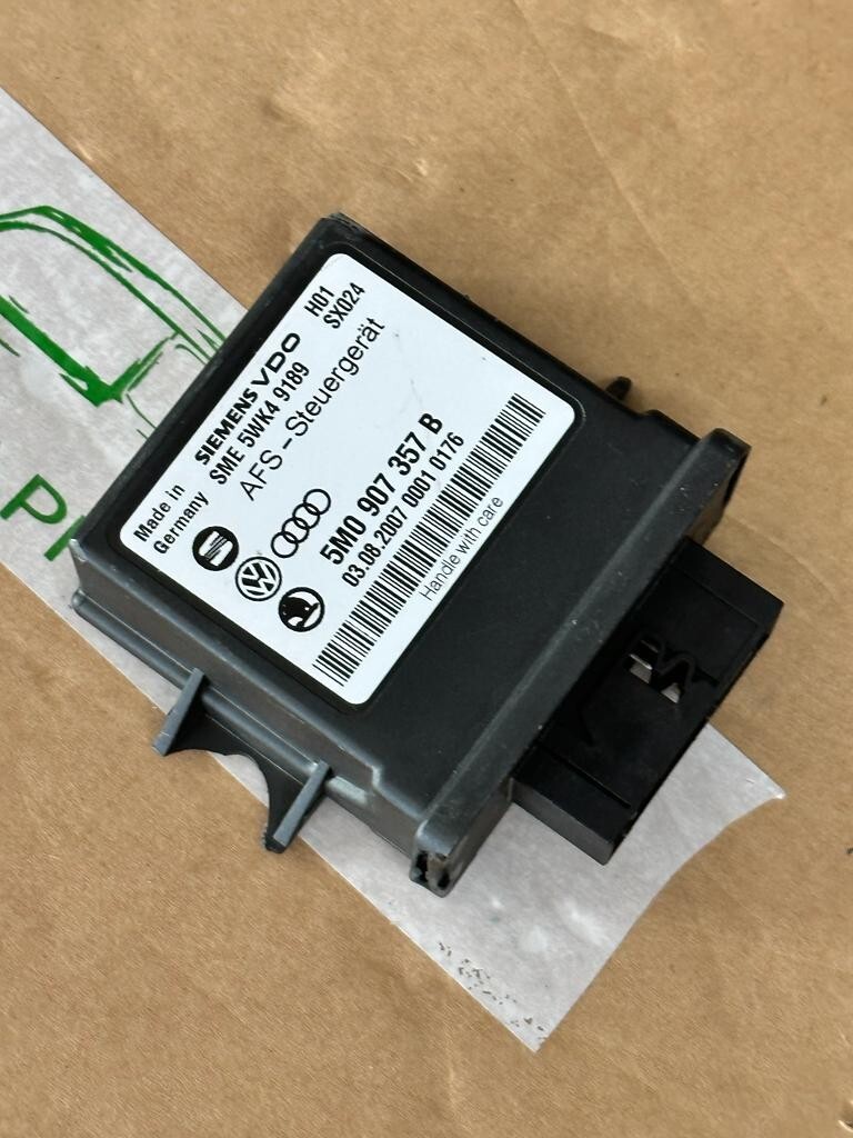 VW TIGUAN, EOS, PASSAT, TOURAN, GOLF SCHEINWERFER STEUERGERÄT 5M0907357B ORIG. - Obrázek 4