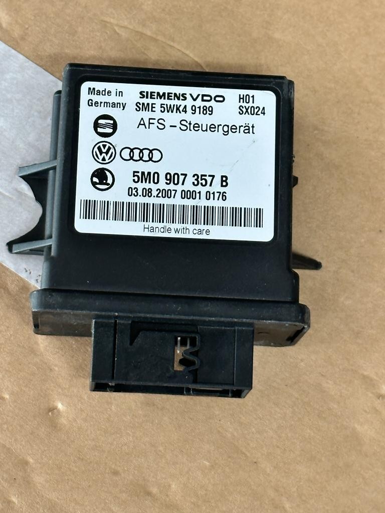 VW TIGUAN, EOS, PASSAT, TOURAN, GOLF SCHEINWERFER STEUERGERÄT 5M0907357B ORIG. - Obrázek 8