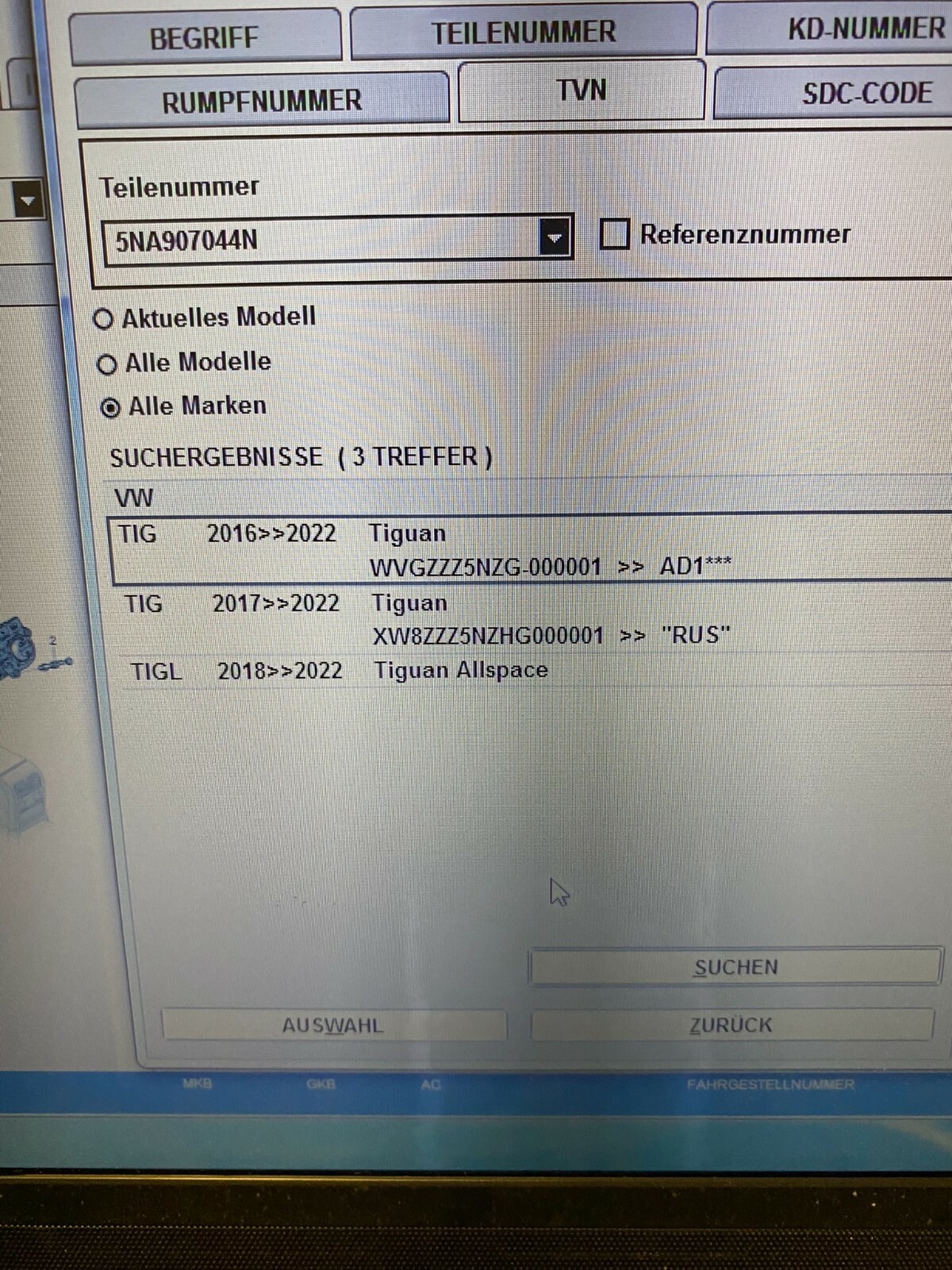 VW TIGUAN II KLIMABEDIENTEIL KLIMA SITZHEIZUNG 5NA907044N ORIGINAL!!!!! - Obrázek 10