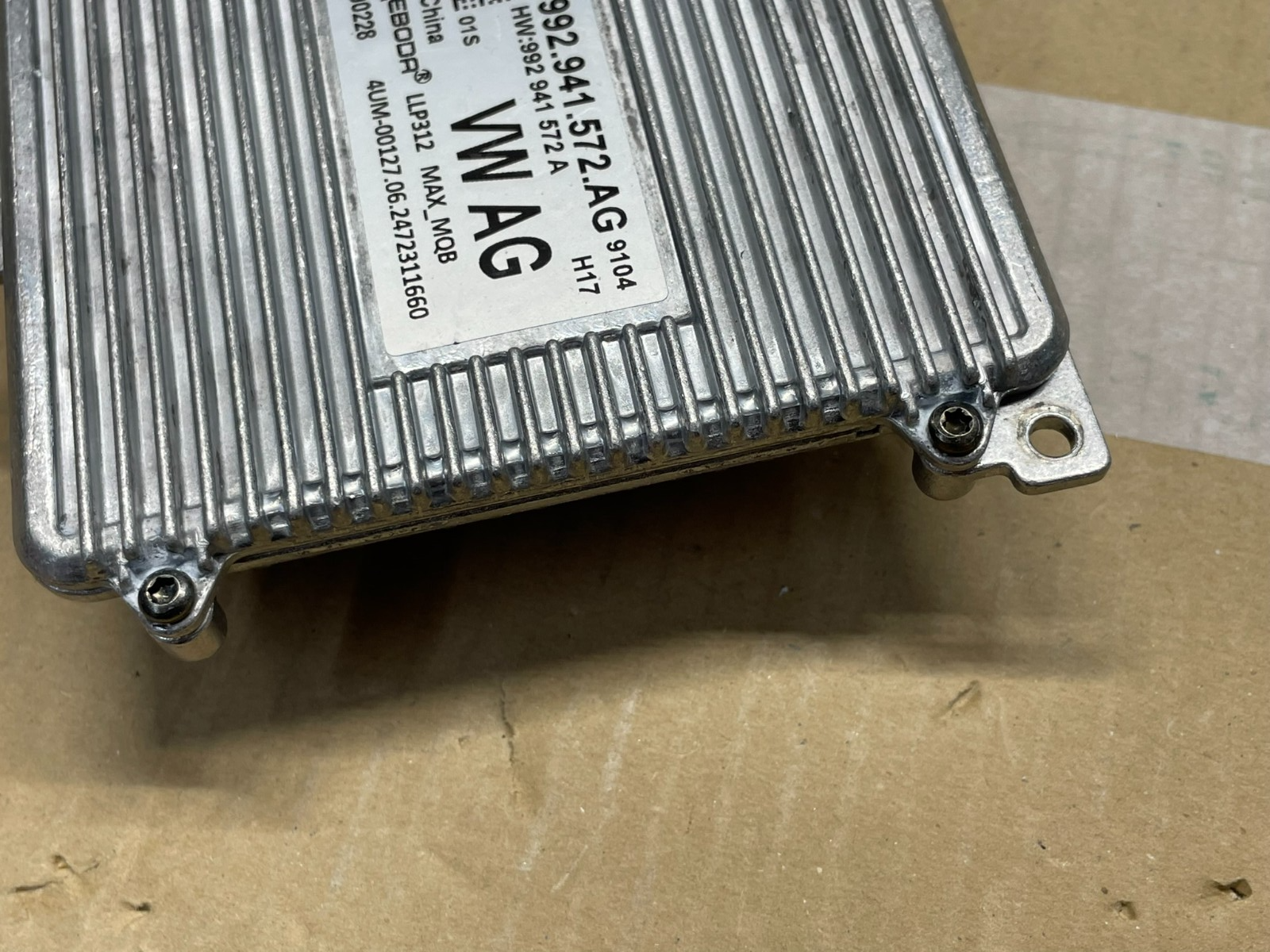 VW TIGUAN TRANSPORTER BUZZ LEISTUNGSMODUL FÜR SCHEINWERFER 992941572AG TEST CAR - Obrázek 9