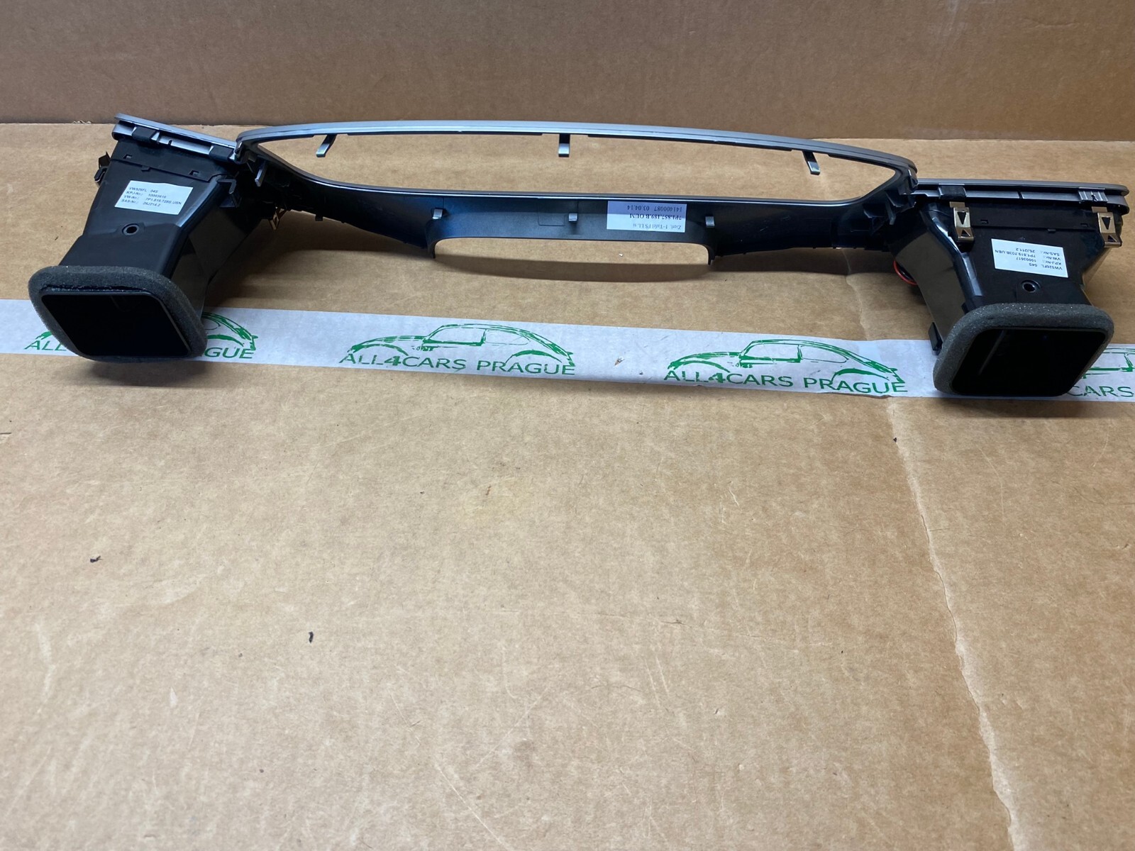 VW TOUAREG 7P BLENDE FUR KOMBIINSTRUMENT ALUMINIUM-MATT 7P1857189B ORIG.NEU!! - Obrázek 6