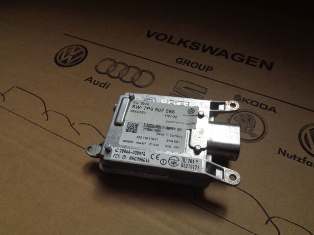 VW TOUAREG 7P STEUERGERÄT SPURWECHSELASSISTENT LINKS 7P6907566 Fast Neu Test Car