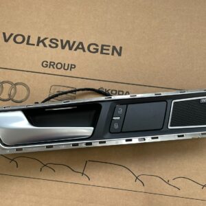 VW TOUAREG 7P TÜRGRIFF ZIERLEISTE DEKOR VORN L MIT  DYNAUDIO ABDECKUNG 7P6837113