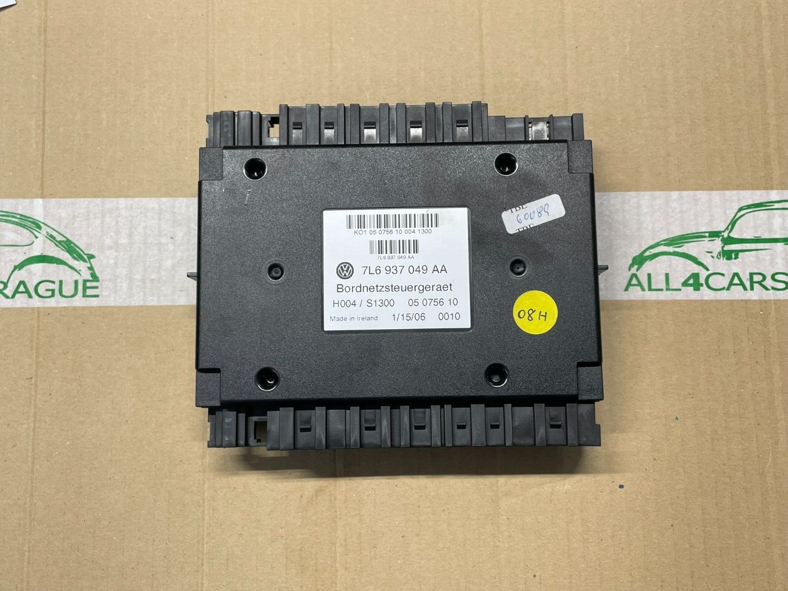 VW TOUAREG BORDNETZSTEUERGERÄT 7L6937049AA = 7L6937049N DEMONT V TEST WAGEN ORIG