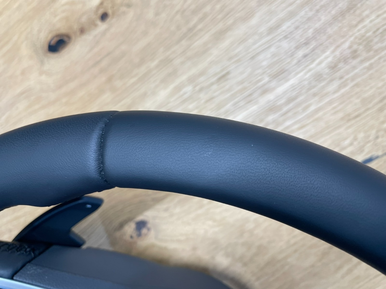 VW TOUAREG MULTIFUNKTIONS LEDER LENKRAD SPORT "R" 760419089Q FAST NEU TEST CAR - Obrázek 14