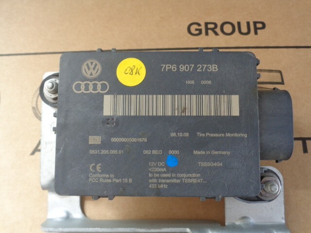 VW TOUAREG STUERGERÄT REIFENDRUCKKONTORLLE RDK 7P6907273B Fast Neu d v test Car - Obrázek 11