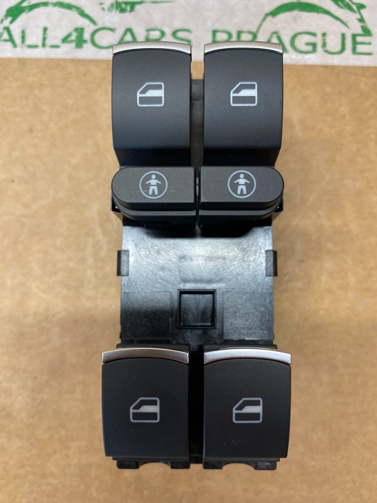 VW TOUAREG VORDERE LINKE TÜR FENSTERSCHALTER 7P6959857B ORIG.NEU!!! - Obrázek 3