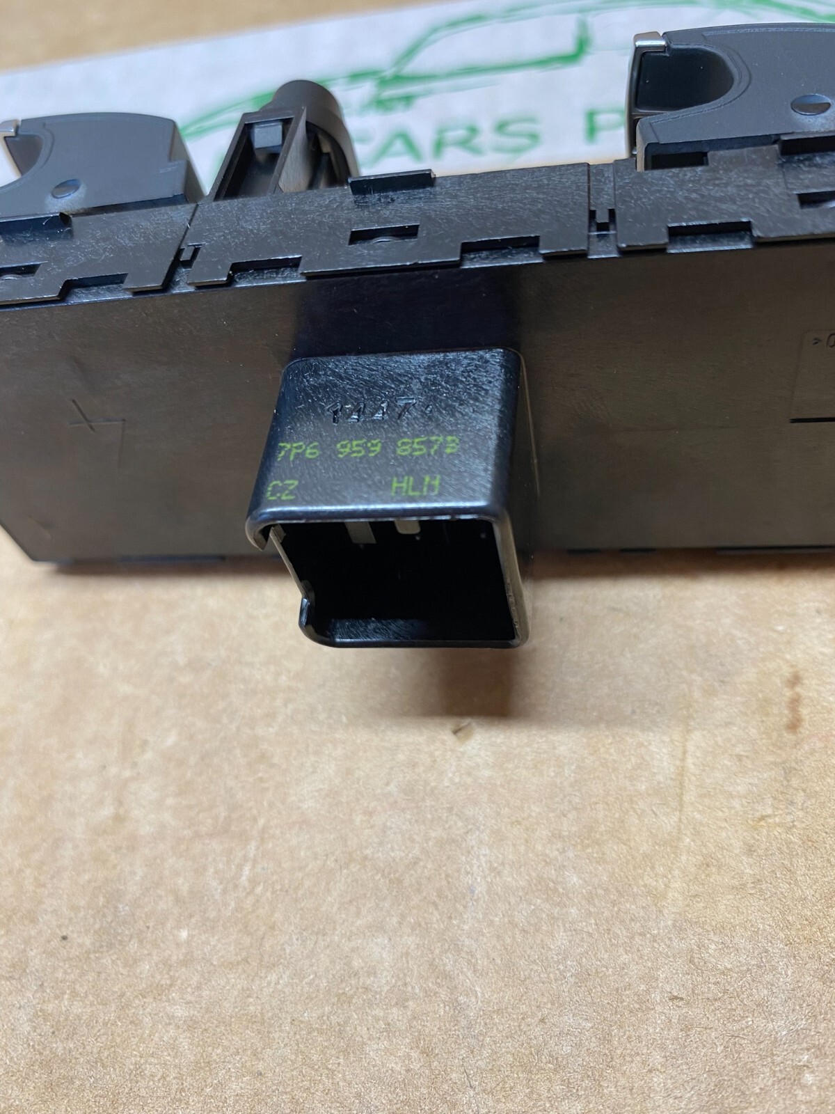 VW TOUAREG VORDERE LINKE TÜR FENSTERSCHALTER 7P6959857B ORIG.NEU!!! - Obrázek 6