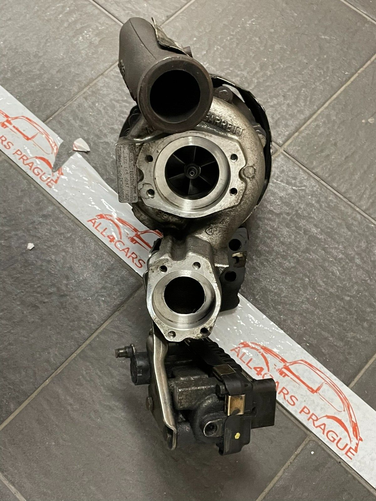 VW TOUATEG V10 5.0 TDI BLE 5.0 TDI ABGAS TURBOLADER RECHTS 07Z145874J TEST CAR.. - Obrázek 15