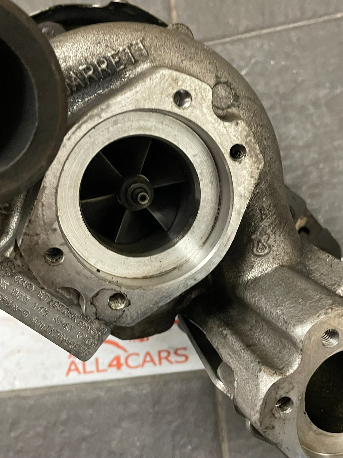 VW TOUATEG V10 5.0 TDI BLE 5.0 TDI ABGAS TURBOLADER RECHTS 07Z145874J TEST CAR.. - Obrázek 16