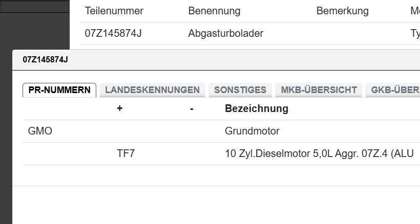 VW TOUATEG V10 5.0 TDI BLE 5.0 TDI ABGAS TURBOLADER RECHTS 07Z145874J TEST CAR.. - Obrázek 9