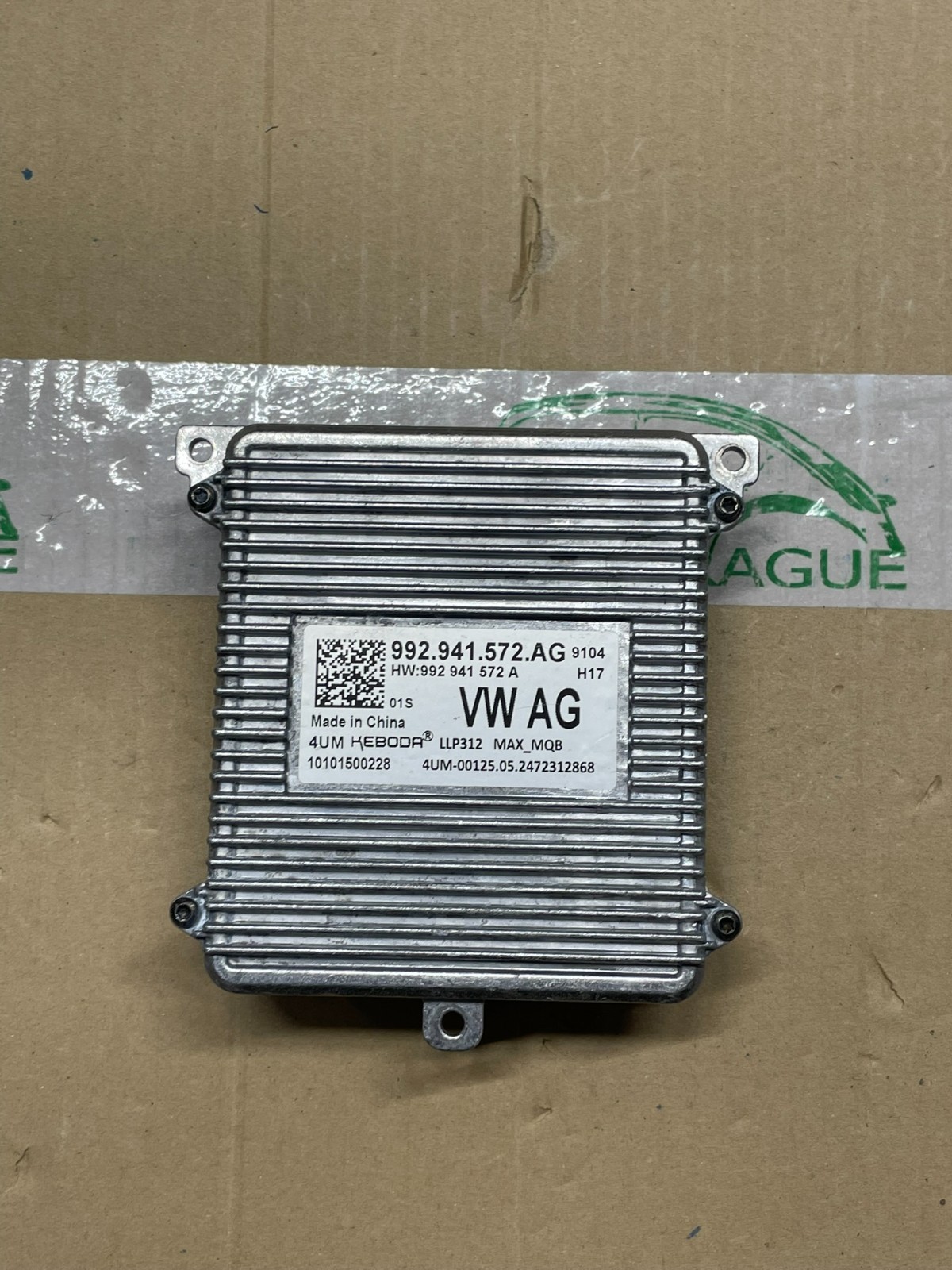 VW TRANSPORTER MULTIVAN LEISTUNGSMODUL FÜR SCHEINWERFER 992941572AG DEM TEST CAR - Obrázek 6