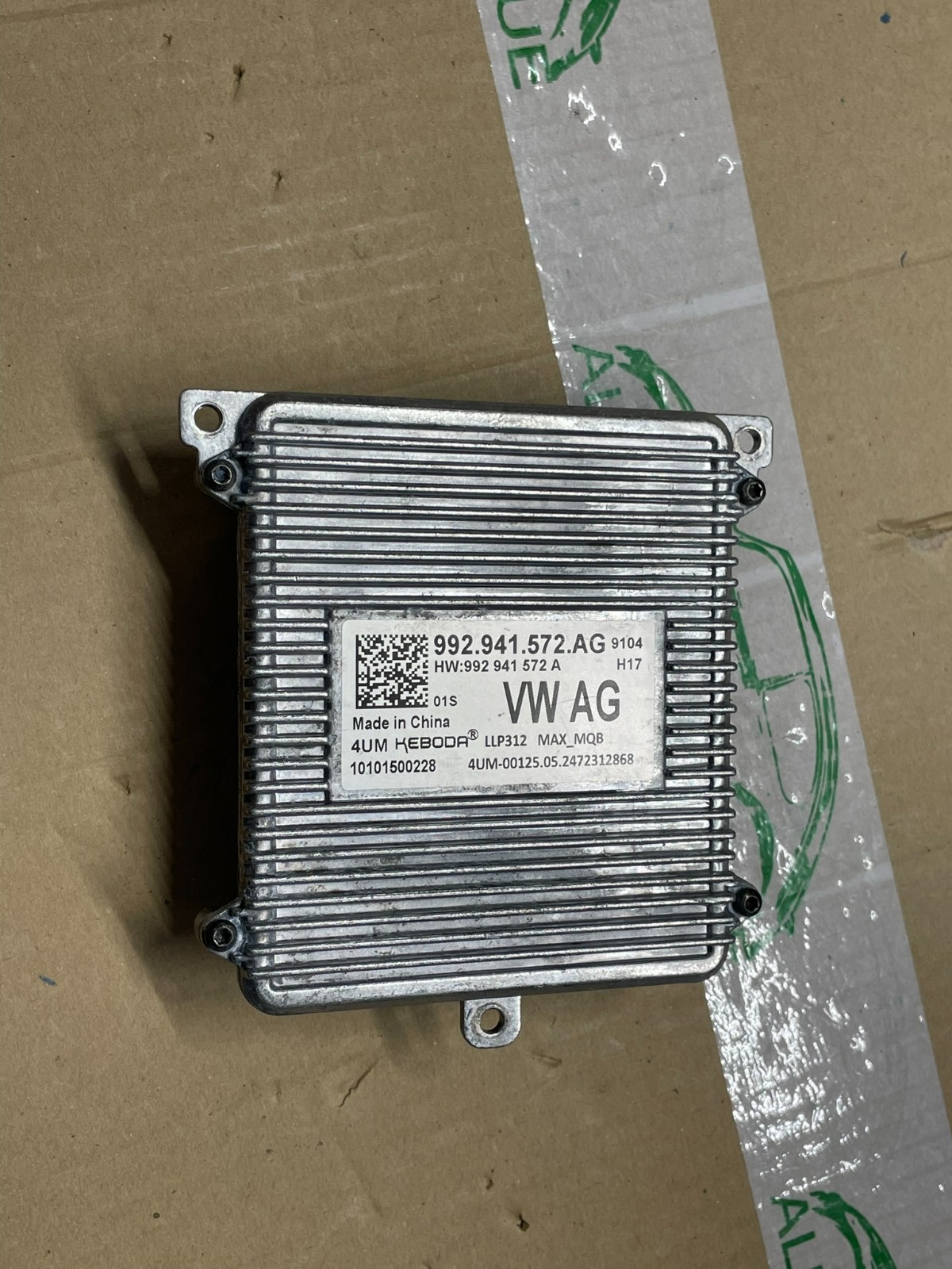 VW TRANSPORTER MULTIVAN LEISTUNGSMODUL FÜR SCHEINWERFER 992941572AG DEM TEST CAR - Obrázek 7