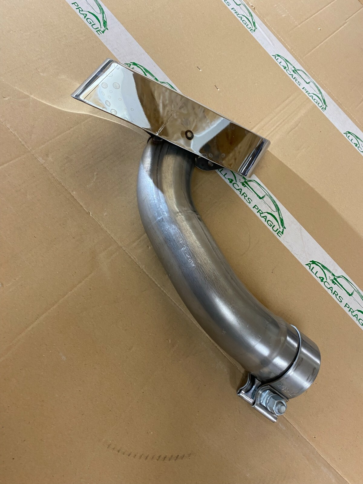 VW Touareg 2018- Chrom Endrohr Blenden Abgasanlage 760253681AD ORIG. NEU - Obrázek 5