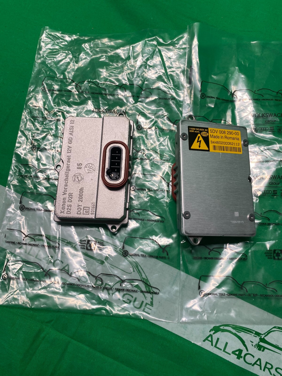 VW XENON SCHEINWERFER VORSCHALTGERÄT 5DV00 8290-00 ERSATZ FUR HELLA NEU! ORIG VW - Obrázek 3