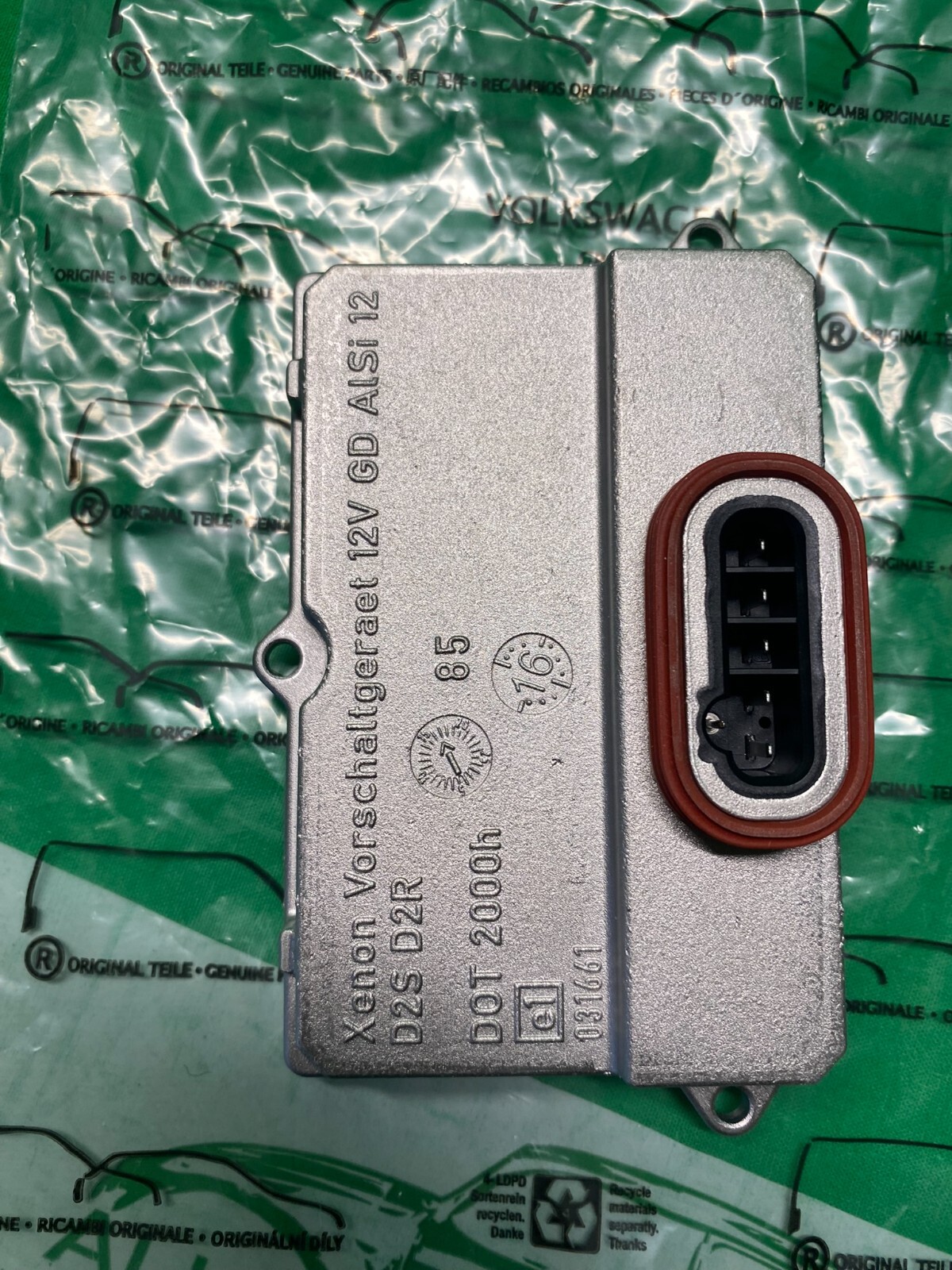 VW XENON SCHEINWERFER VORSCHALTGERÄT 5DV00 8290-00 ERSATZ FUR HELLA NEU! ORIG VW - Obrázek 5