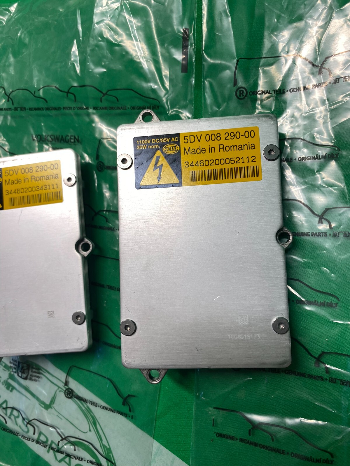 VW XENON SCHEINWERFER VORSCHALTGERÄT 5DV00 8290-00 ERSATZ FUR HELLA NEU! ORIG VW - Obrázek 7