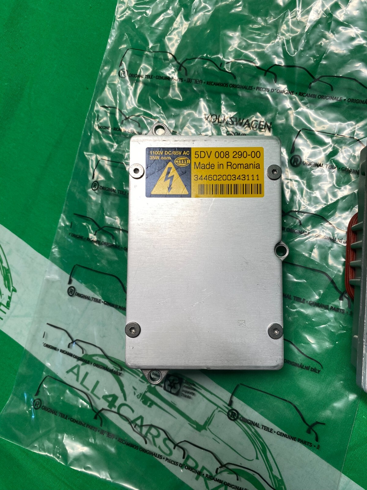 VW XENON SCHEINWERFER VORSCHALTGERÄT 5DV00 8290-00 ERSATZ FUR HELLA NEU! ORIG VW - Obrázek 8