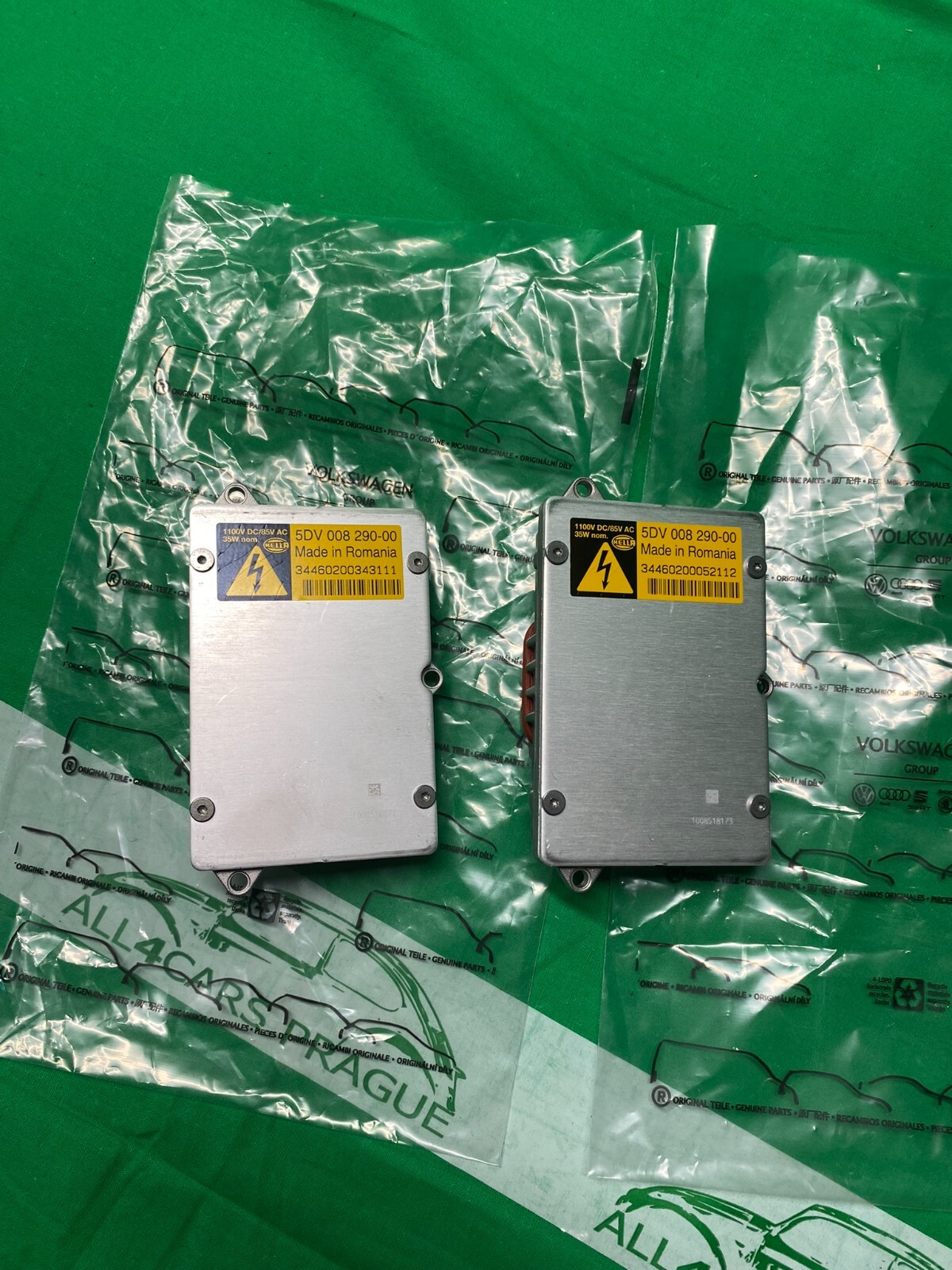 VW XENON SCHEINWERFER VORSCHALTGERÄT 5DV00 8290-00 ERSATZ FUR HELLA NEU! ORIG VW - Obrázek 9