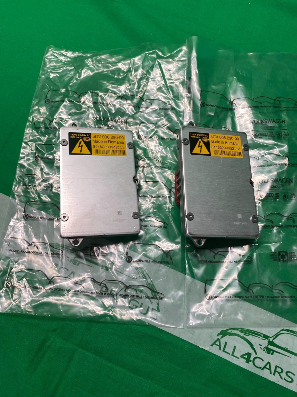 VW XENON SCHEINWERFER VORSCHALTGERÄT 5DV00 8290-00 ERSATZ FUR HELLA NEU! ORIG VW