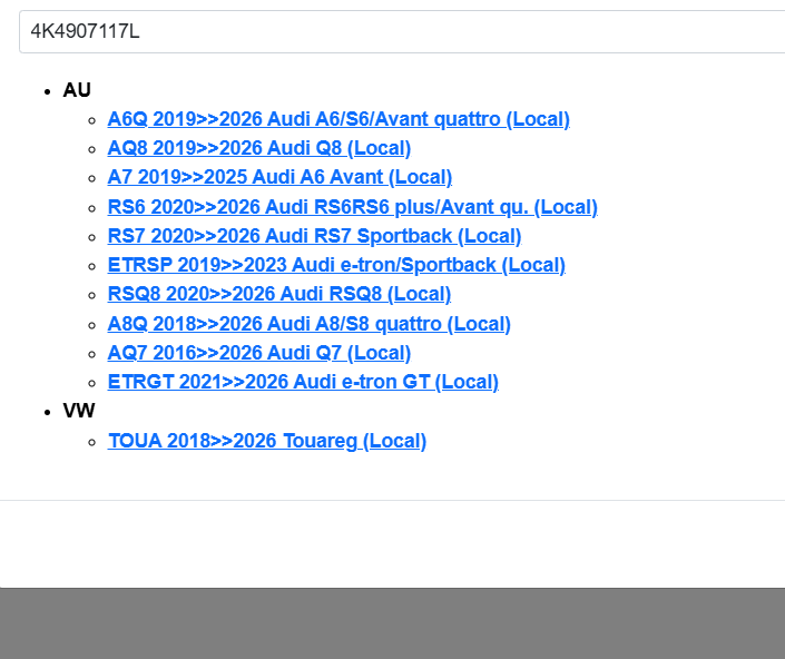 4K4907117L AUDI PORSCHE VW STEUERGERÄT FÜR FAHRERASSISTENT FÜR KAMERA ORIG.NEU! - Obrázek 3