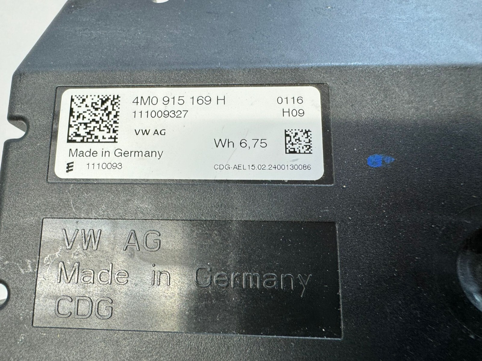 4M0915169H AUDI Q7, Q8 SPEICHERKONDENSATOR FUR 48 VOLT BATERIE BORDNETZ ORI.NEU - Obrázek 11