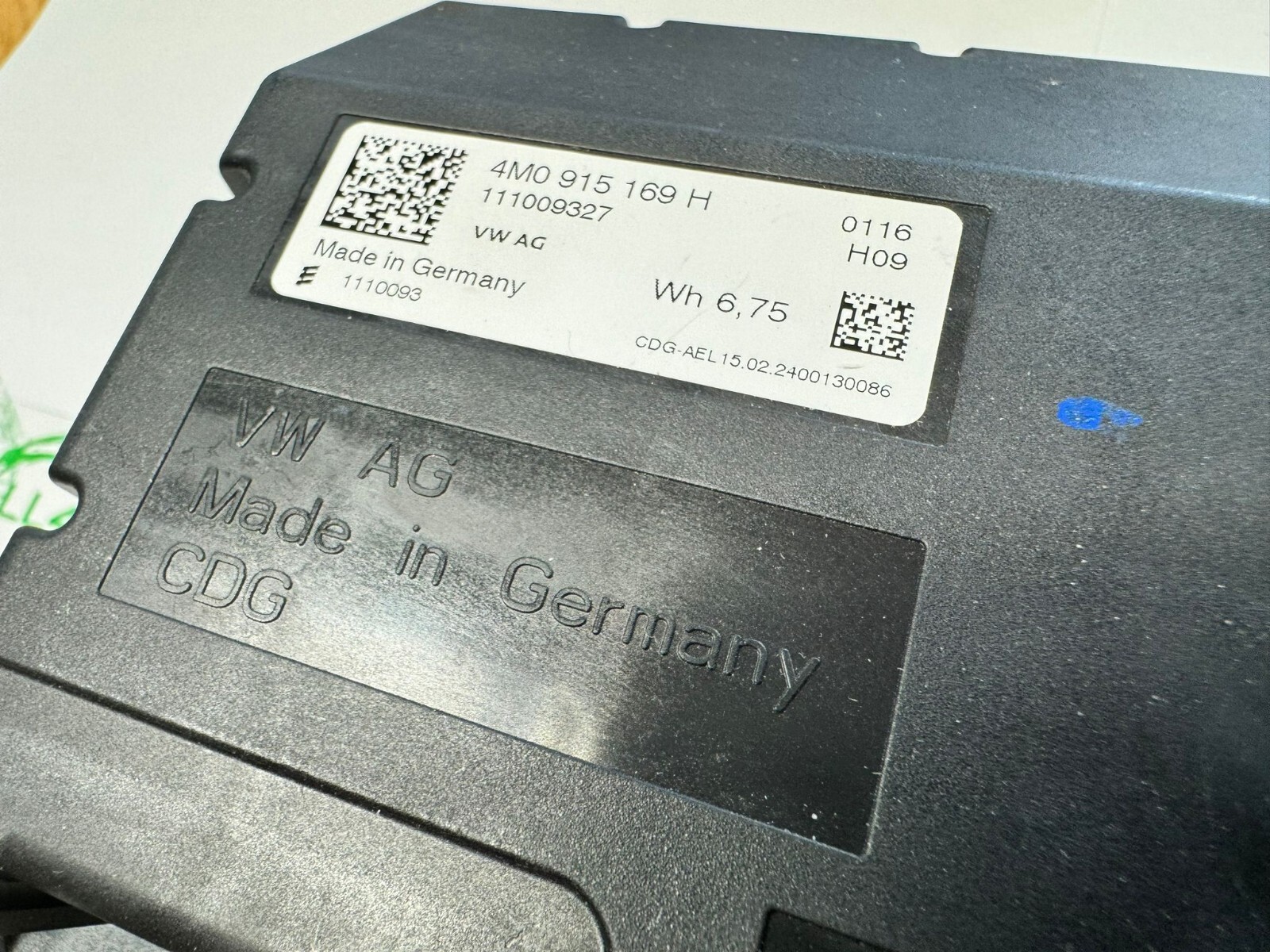 4M0915169H AUDI Q7, Q8 SPEICHERKONDENSATOR FUR 48 VOLT BATERIE BORDNETZ ORI.NEU - Obrázek 5