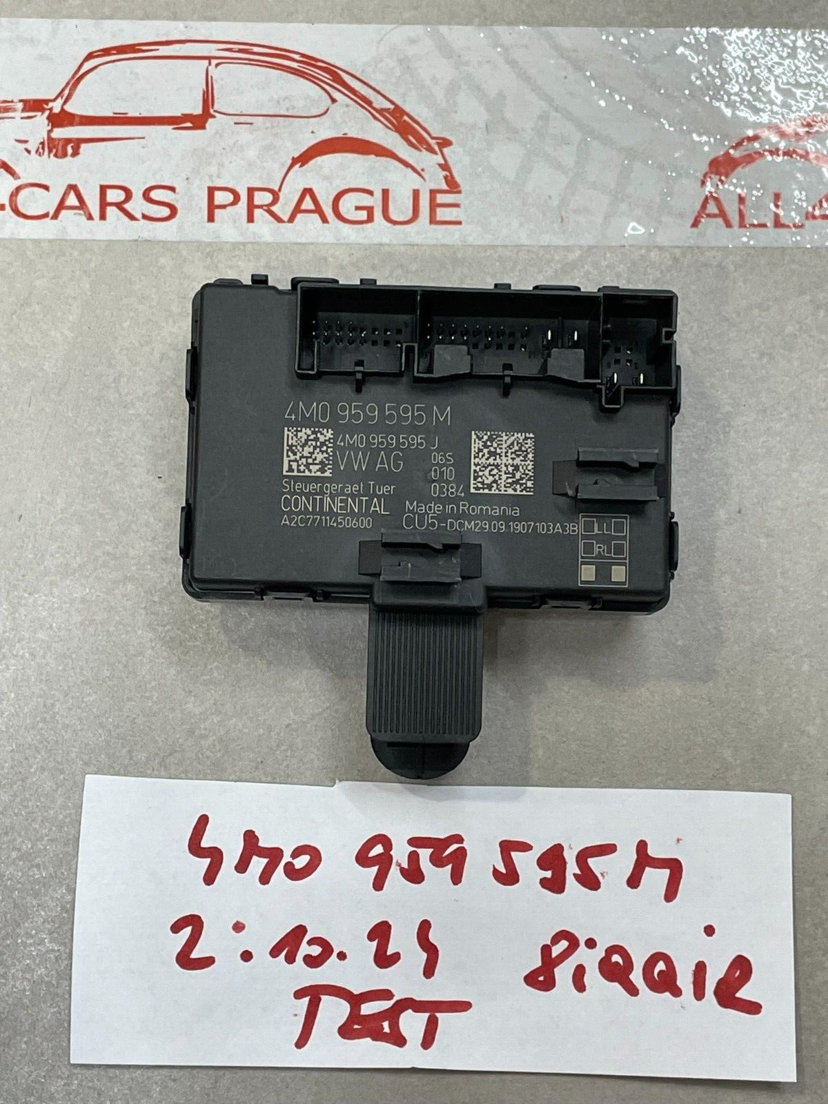 4M0959595M AUDI E-TRON AUDI Q7 TÜRSTEUERGERÄT HINTEN LINKS 4M0959595M Fast Neu - Obrázek 11