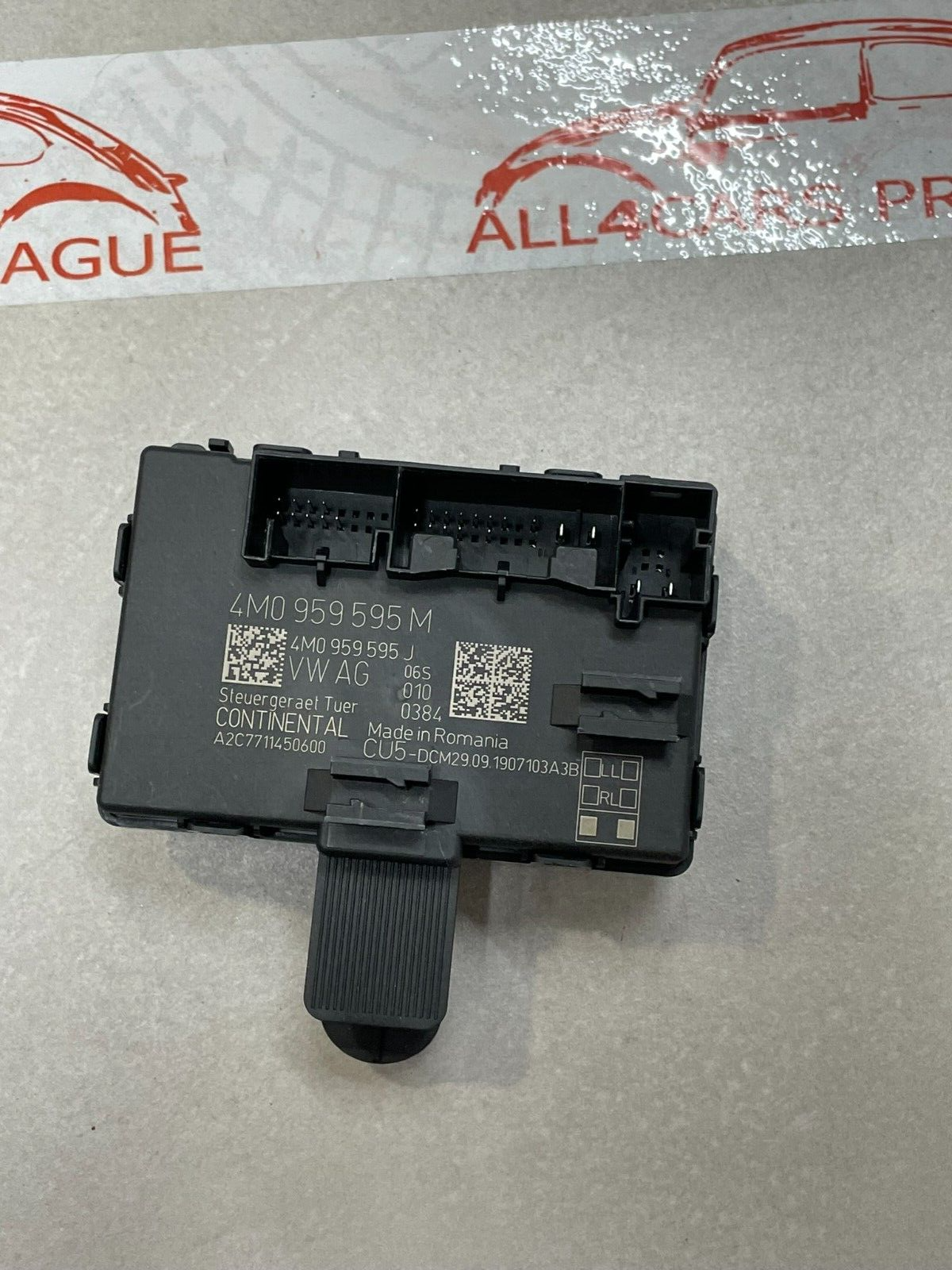 4M0959595M AUDI E-TRON AUDI Q7 TÜRSTEUERGERÄT HINTEN LINKS 4M0959595M Fast Neu - Obrázek 6