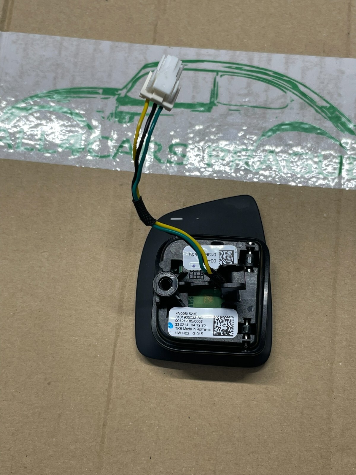 4N0951523E AUDI LENKRAD SCHALTWIPPEN - SCHALT PADELS 4N0951523E LINKS MINUS ORIG - Obrázek 3