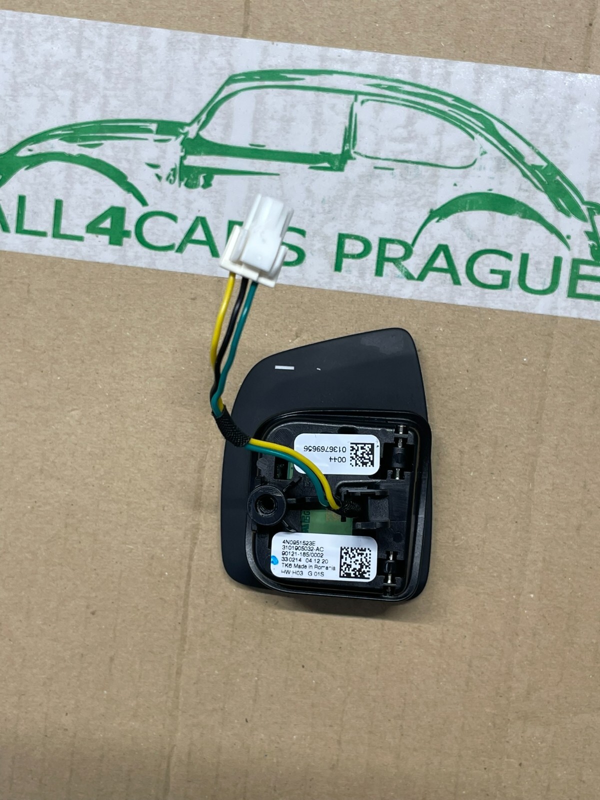 4N0951523E AUDI LENKRAD SCHALTWIPPEN - SCHALT PADELS 4N0951523E LINKS MINUS ORIG - Obrázek 4