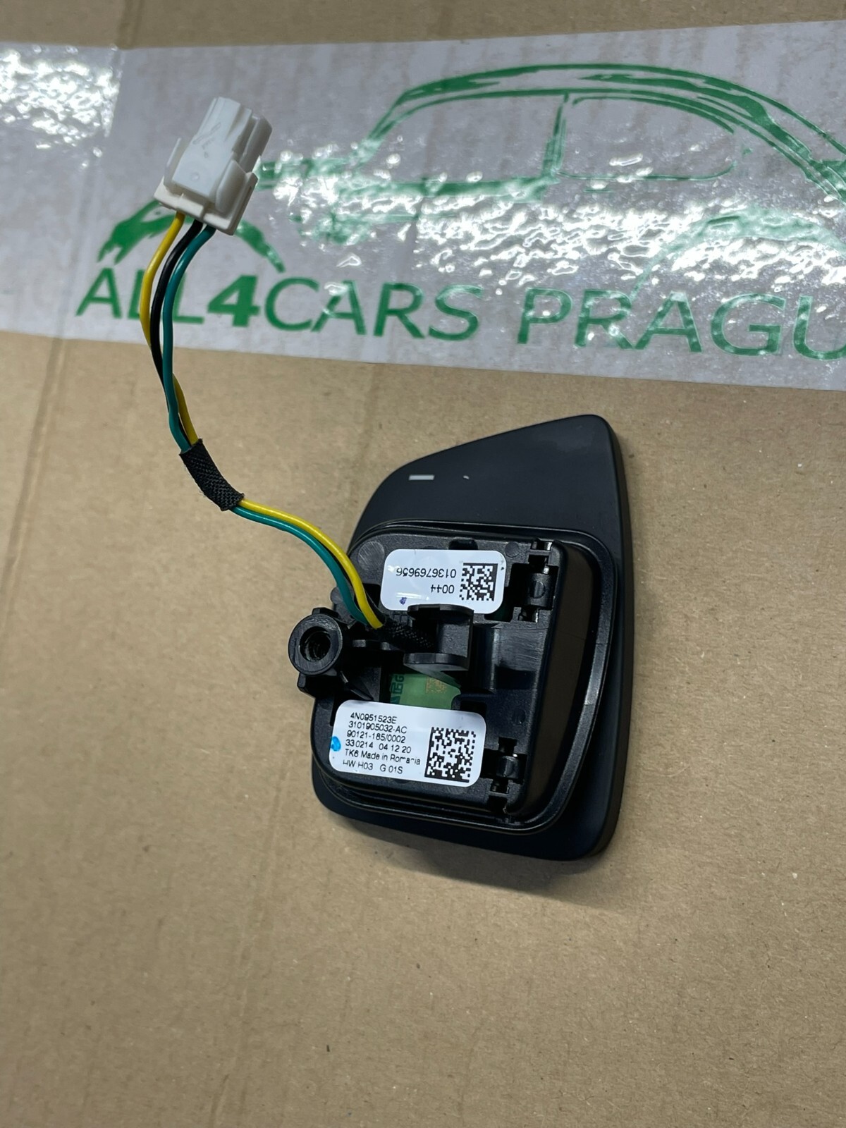 4N0951523E AUDI LENKRAD SCHALTWIPPEN - SCHALT PADELS 4N0951523E LINKS MINUS ORIG - Obrázek 5