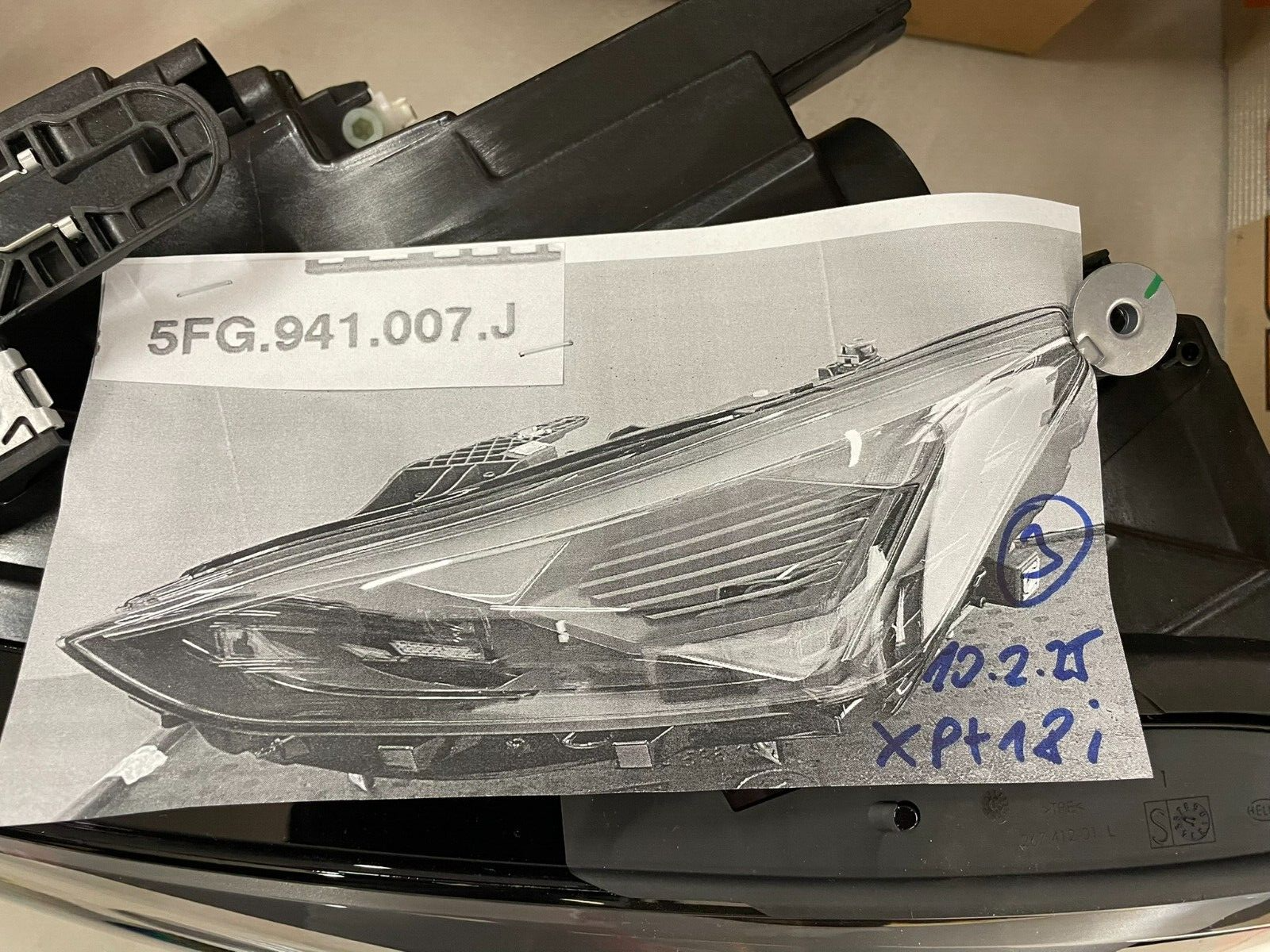 5FG941007J CUPRA FORMENTOR FRONT SCHEINWERFER LED LINKS 5FG941007J ORIG.NEU ! - Obrázek 22