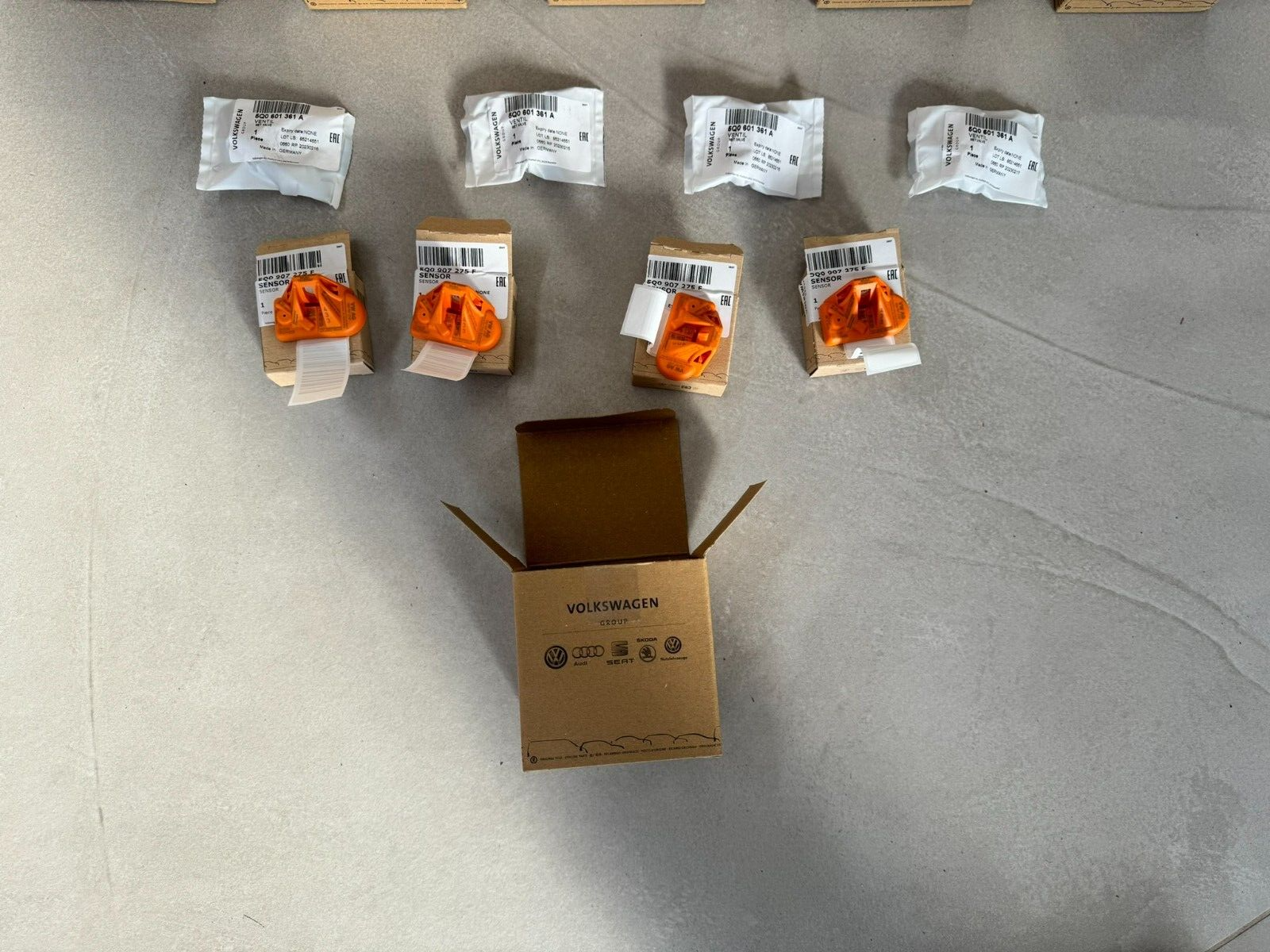 5Q0907275F PORSCHE REIFENDRUCK KONTROL SENZOR 5Q0998270F = 1*SATZ 5Q0907275F NEU - Obrázek 10