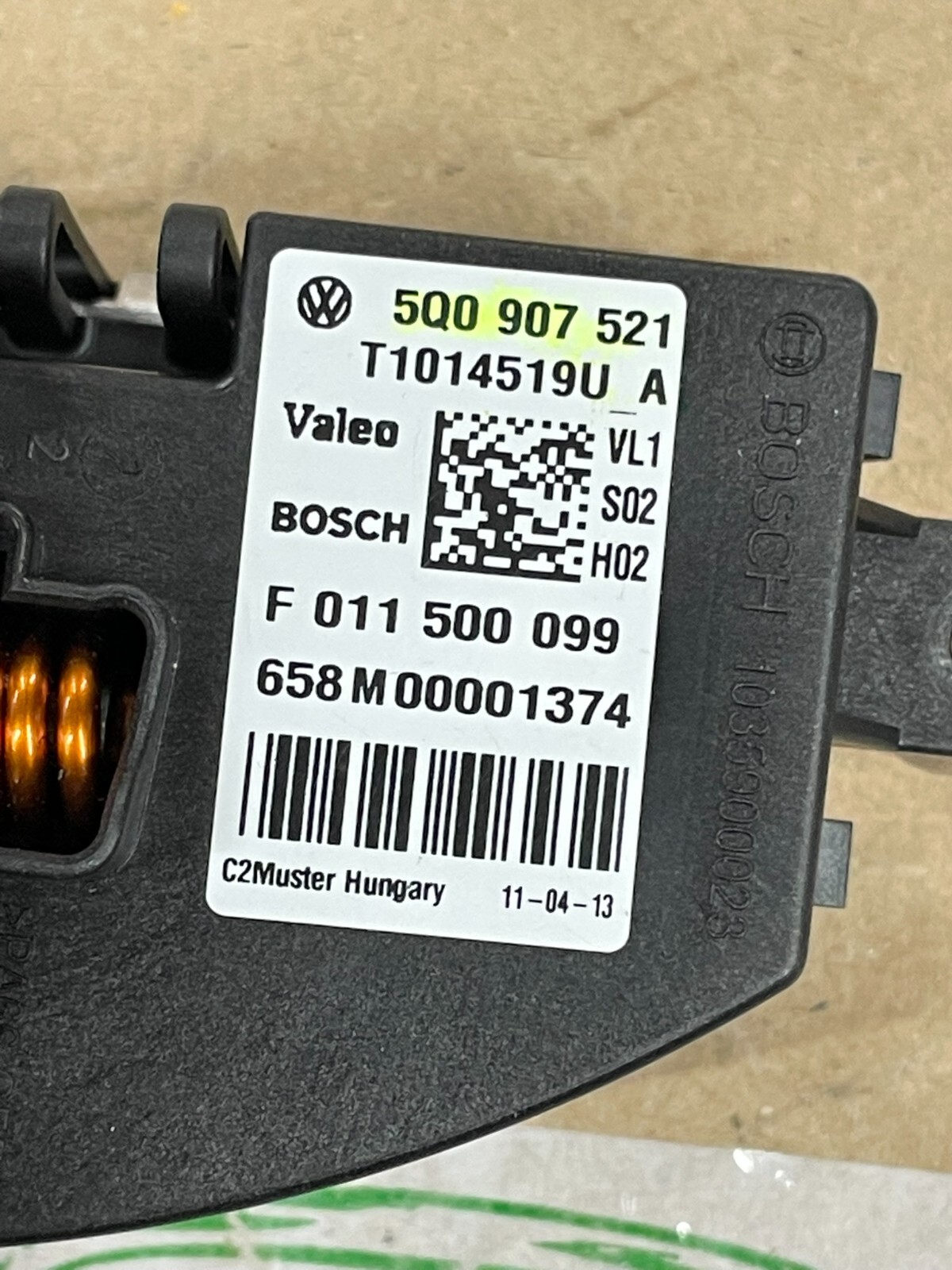 5Q0907521A AUDI VW ŠKODA SEAT HEIZGEBLÄSE GEBLÄSEREGLER 5Q0907521A FAST NEU TEIL - Obrázek 3