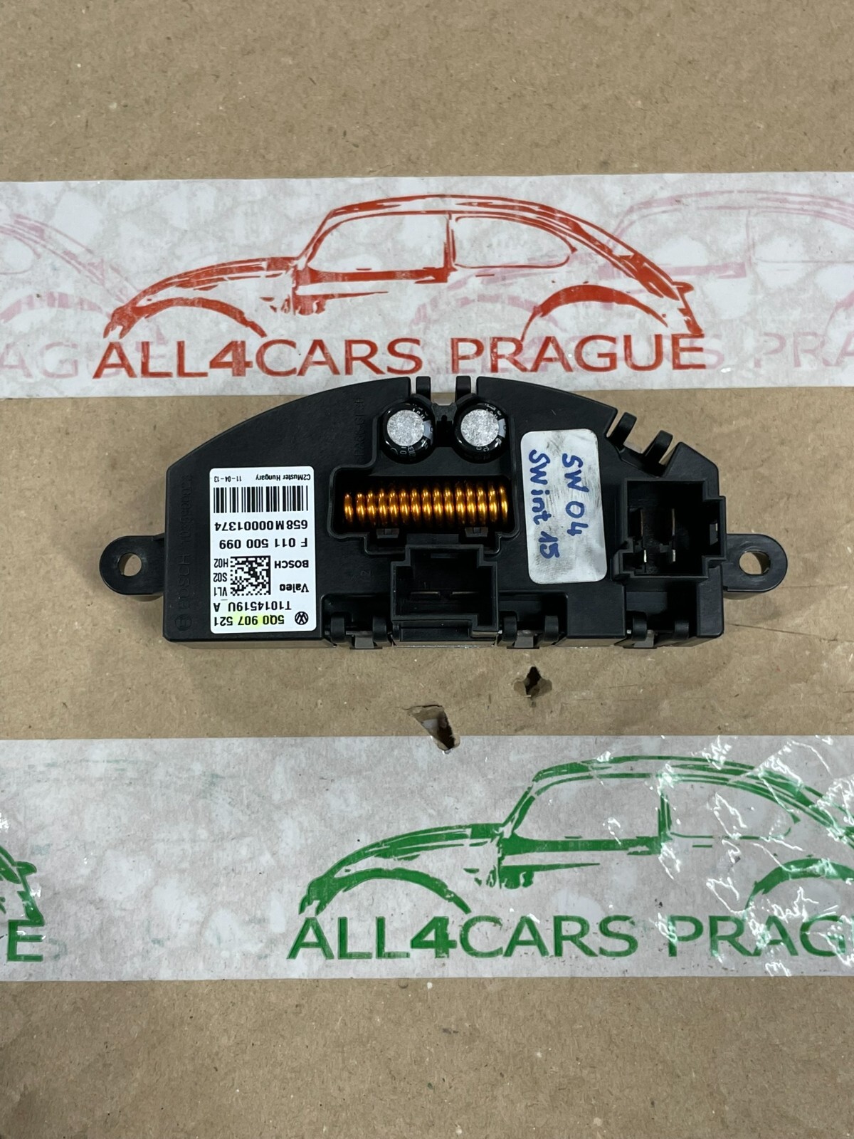 5Q0907521A AUDI VW ŠKODA SEAT HEIZGEBLÄSE GEBLÄSEREGLER 5Q0907521A FAST NEU TEIL - Obrázek 5