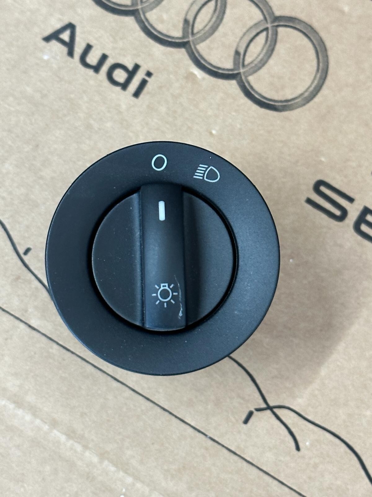 7L6941431T VW TOUAREG 7L SCHEINWERFERSCHALTER - STEUERGERÄT 7L6941431T NEU ORIG.