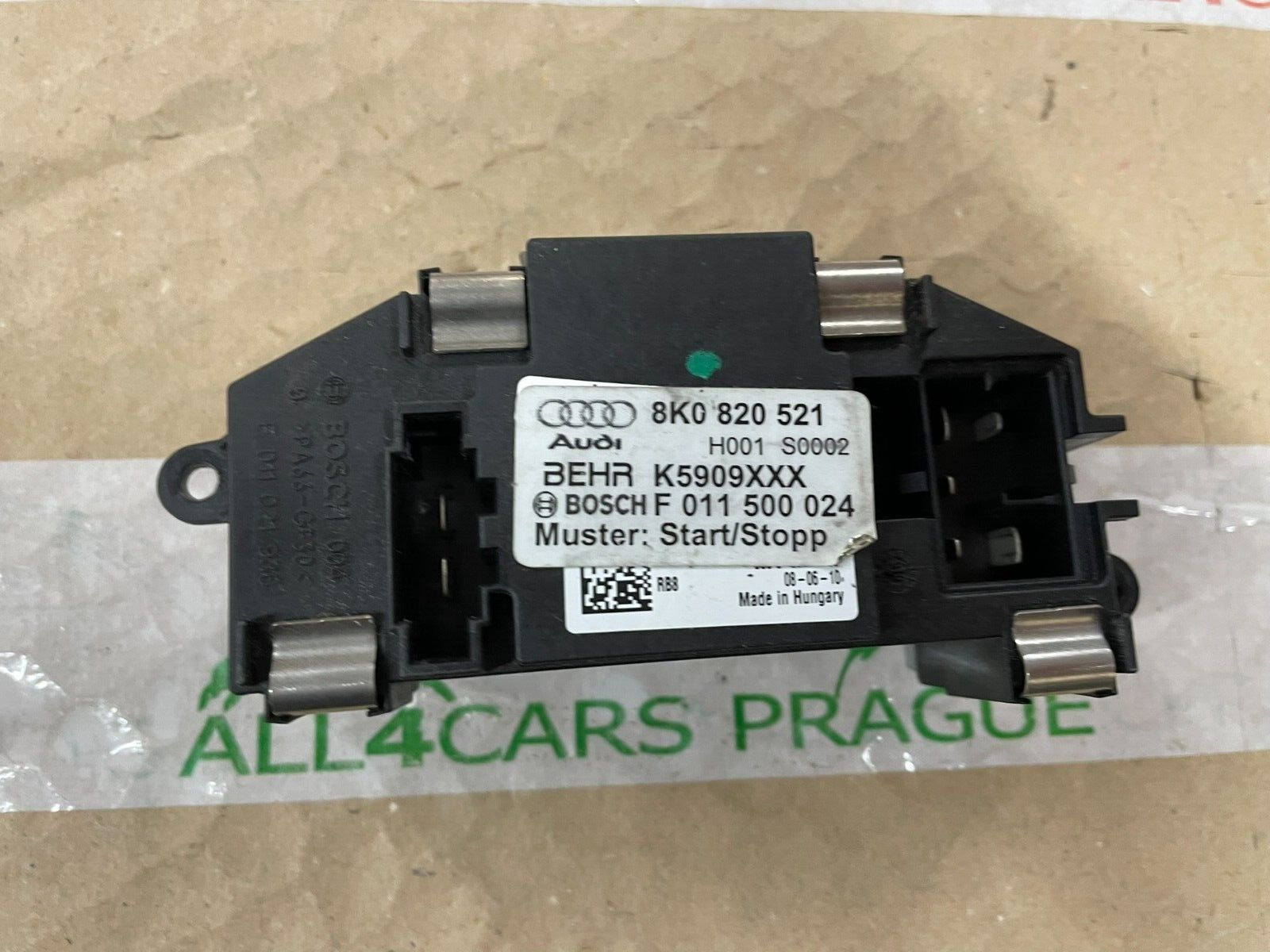 8K0820521 AUDI A4, A5, Q5 HEIZGEBLÄSE GEBLÄSEREGLER 8K0820521 FAST NEU Test Car - Obrázek 8