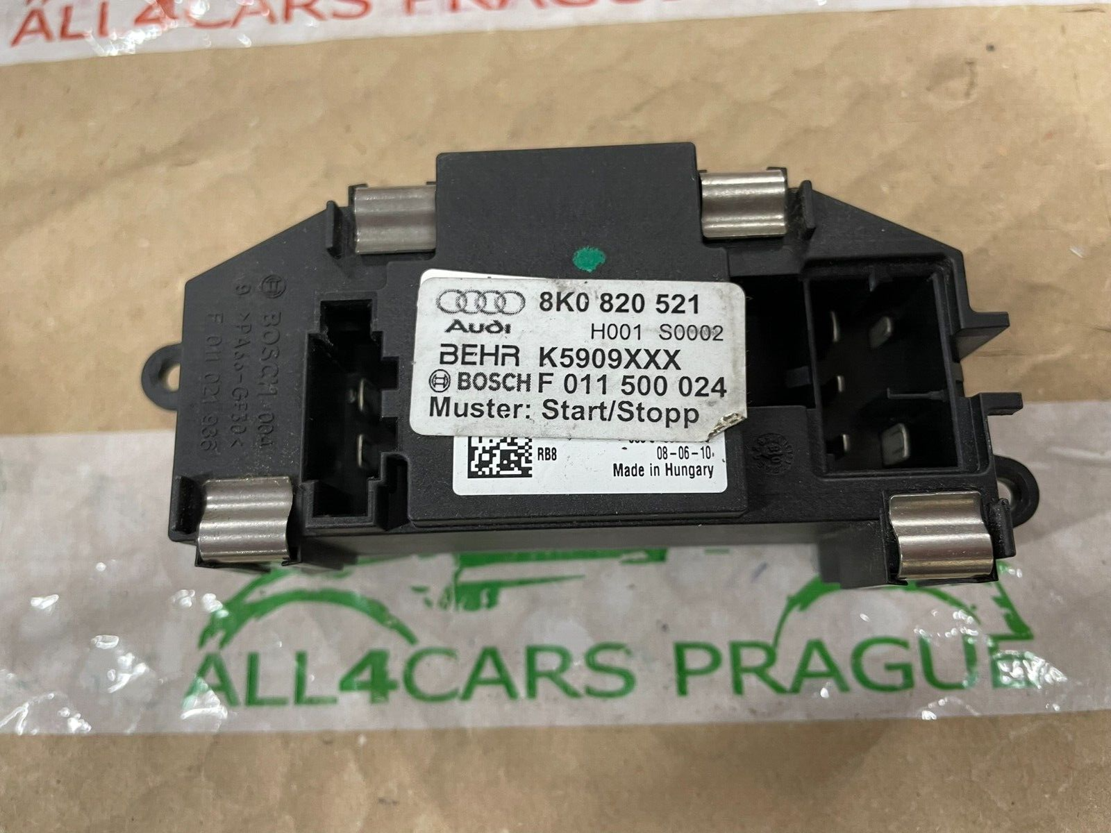 8K0820521 AUDI A4, A5, Q5 HEIZGEBLÄSE GEBLÄSEREGLER 8K0820521 FAST NEU Test Car