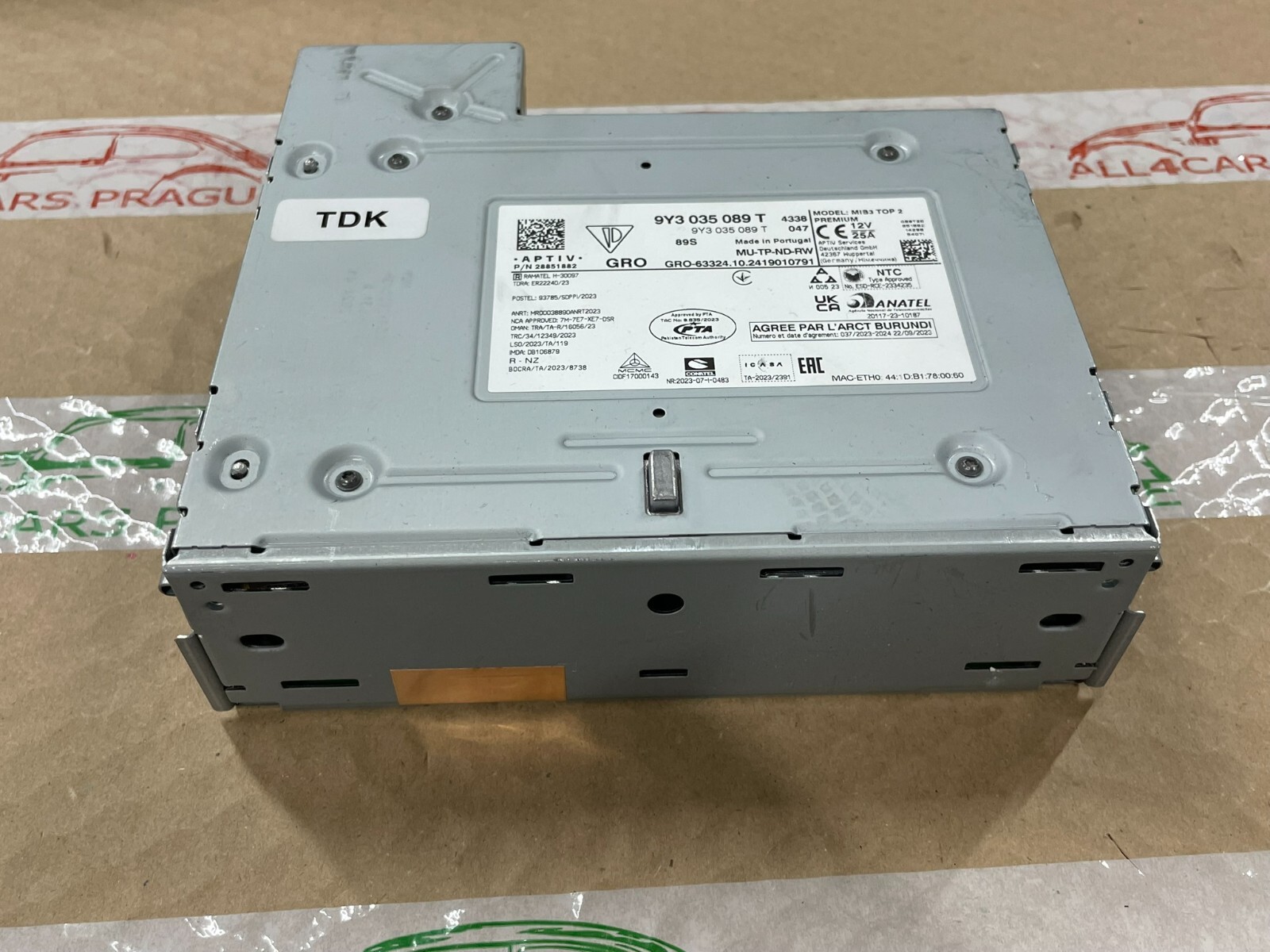 9Y3035089T PORSCHE MMI ZENTRALRECHNER - CENTRAL COMPUTER 9Y3035089T ORIG.NEU ! - Obrázek 9