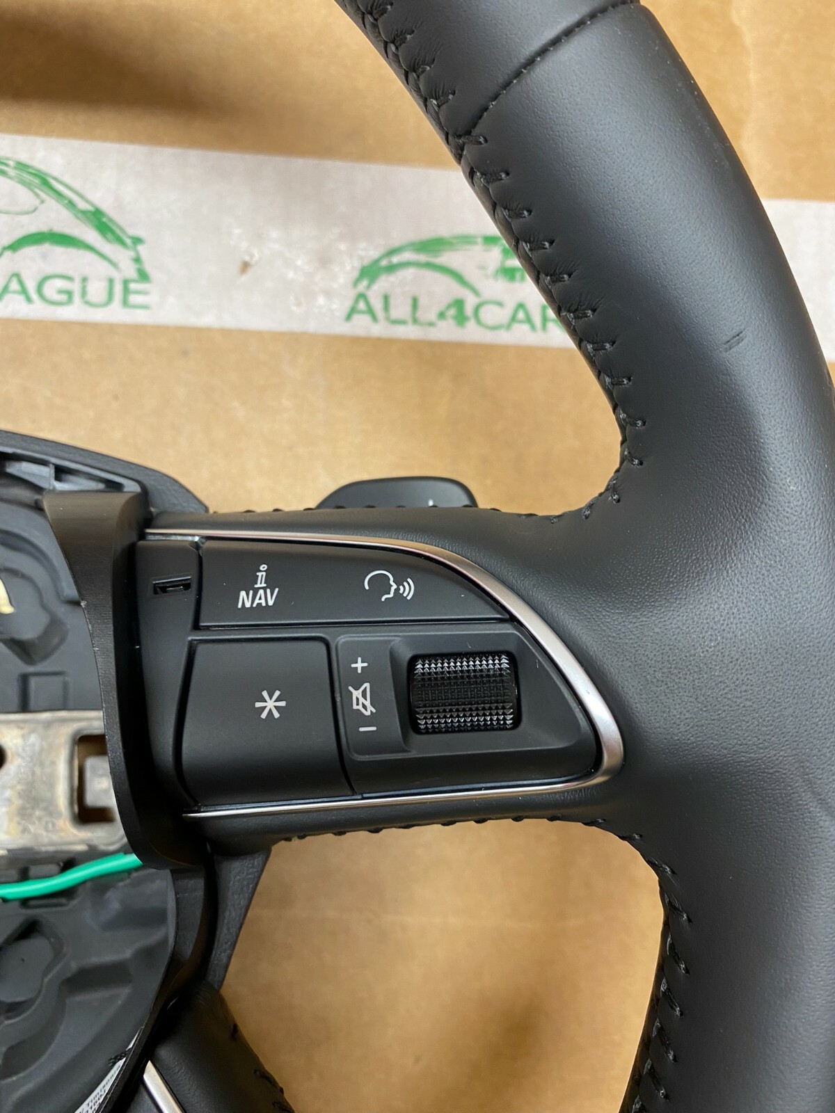 AUDI A3 LENKRAD LEDER 8U0419091AD MULTIFUNKTION MFL TIPTRONIC SCHWARZ ORIG.NEU!! - Obrázek 5