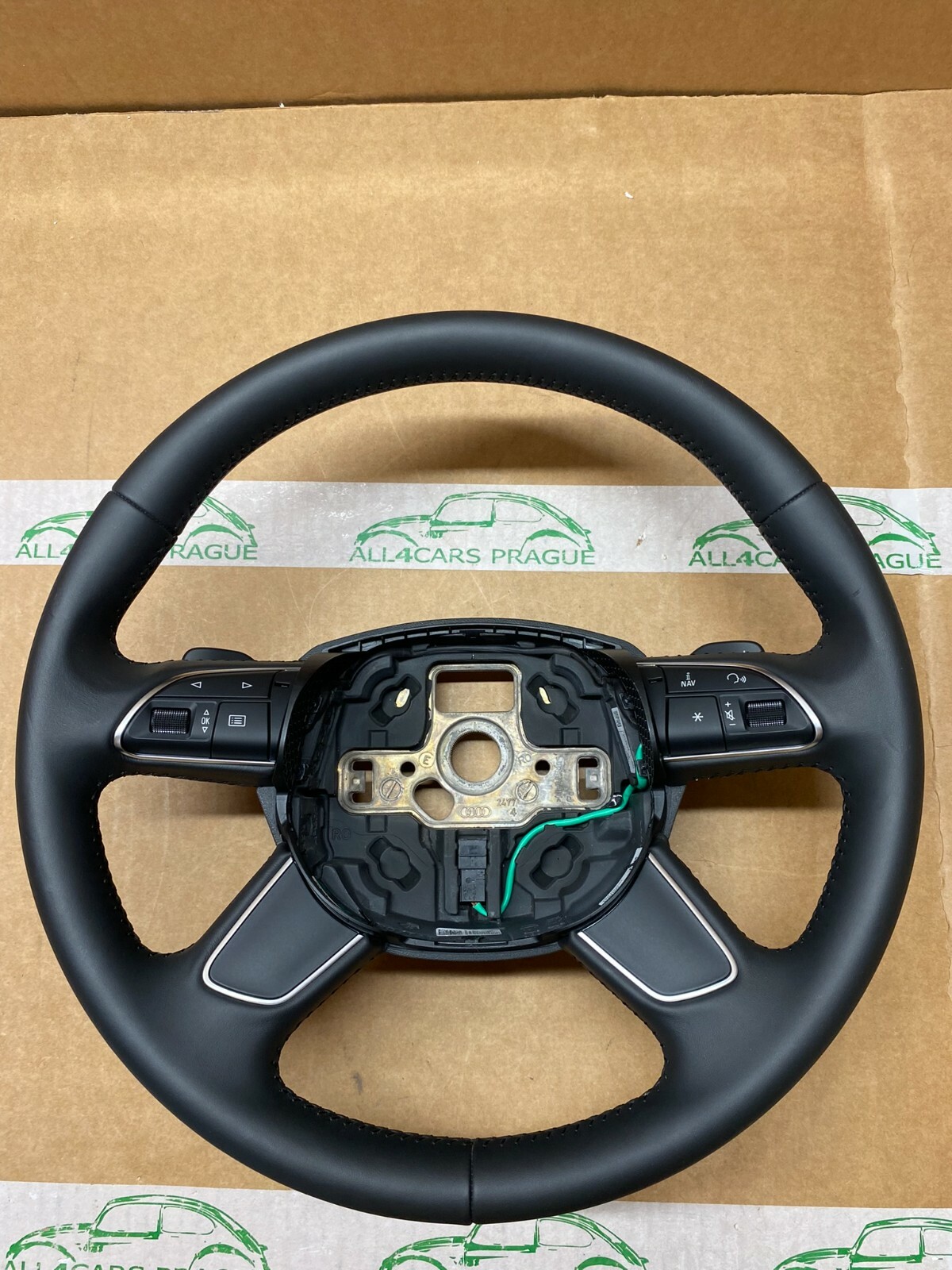 AUDI A3 LENKRAD LEDER 8U0419091AD MULTIFUNKTION MFL TIPTRONIC SCHWARZ ORIG.NEU!! - Obrázek 3