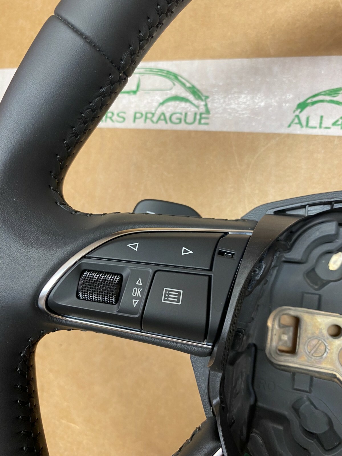 AUDI A3 LENKRAD LEDER 8U0419091AD MULTIFUNKTION MFL TIPTRONIC SCHWARZ ORIG.NEU!! - Obrázek 4