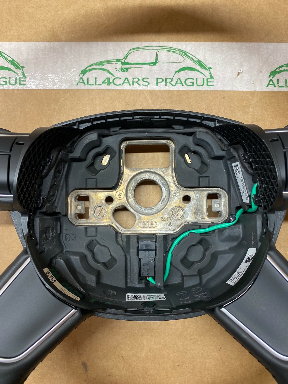 AUDI A3 LENKRAD LEDER 8U0419091AD MULTIFUNKTION MFL TIPTRONIC SCHWARZ ORIG.NEU!! - Obrázek 6