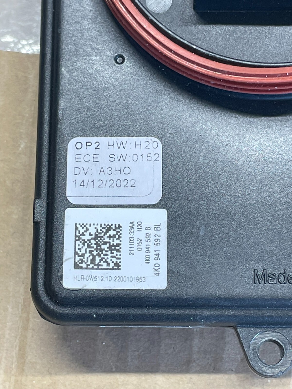 AUDI A3 Q4-ETRON SCHEINWERFER STEUERGERÄT 4K0941592BL DEMONT V NEU SCHEINWERFER - Obrázek 3