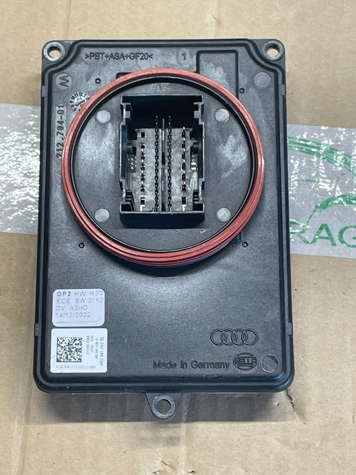 AUDI A3 Q4-ETRON SCHEINWERFER STEUERGERÄT 4K0941592BL DEMONT V NEU SCHEINWERFER