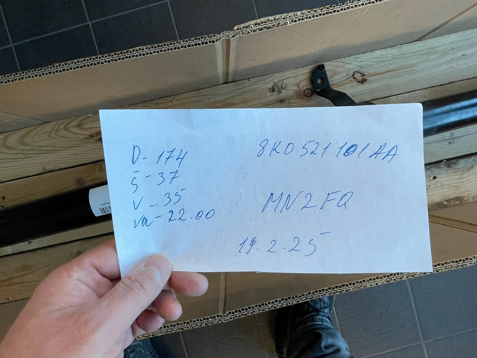 AUDI A4 A5 KARDANWELLE 8K0521101AA 7-GANG AUTOMATIK FAST NEU NUR 25 ! KM STAND - Obrázek 17