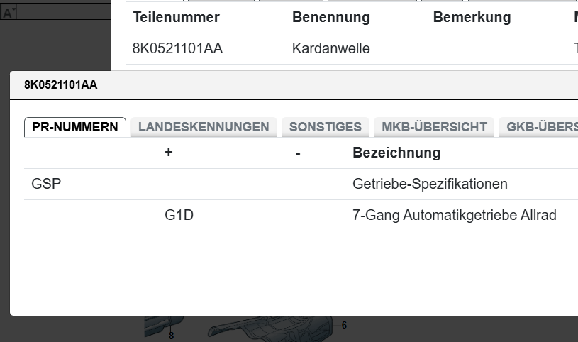 AUDI A4 A5 KARDANWELLE 8K0521101AA 7-GANG AUTOMATIK FAST NEU NUR 25 ! KM STAND - Obrázek 5